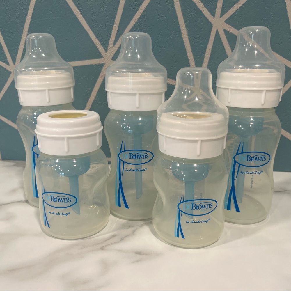 Dr. Browns Original Wide-Neck 4 oz Bottles